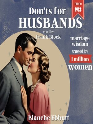 cover image of Don'ts for husbands
